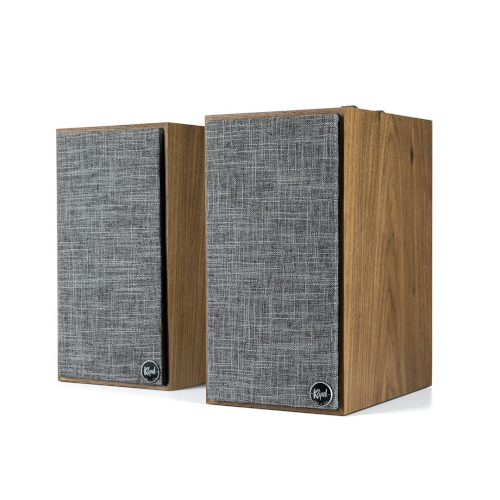 Klipsch The Fives Active Bookshelf Speakers Pair In Walnut