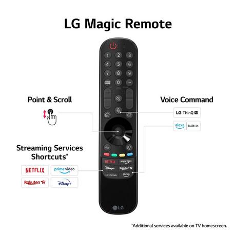 LG 75QNED866RE 75 Inch QNED Mini LED 4K Ultra HD HDR Smart TV 2023