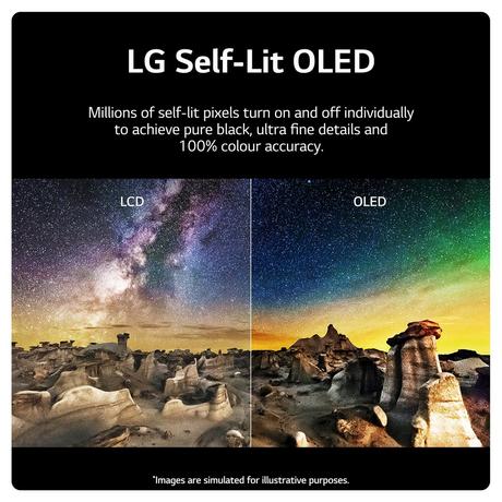 LG OLED55B36LA 55 Inch B3 OLED 4K Ultra HD HDR Smart TV 2023