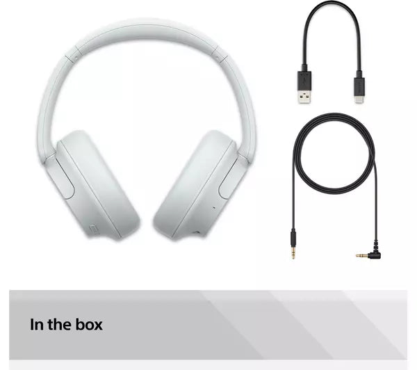 Sony WHCH720NW Wireless Noise Cancelling Headphones White