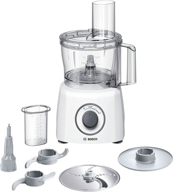 Bosch MCM3100WGB MultiTalent 3 2 3 litre Compact 700W Food Processor White