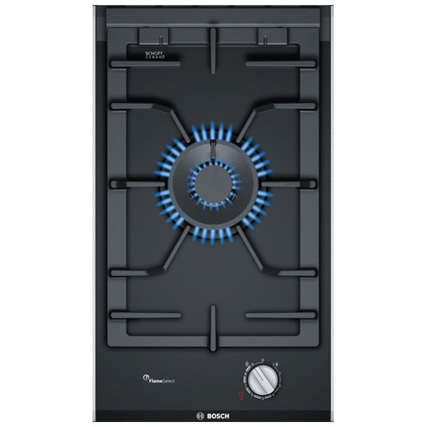 Bosch PRA3A6D70 Serie 8 Domino gas hob 30 cm Glass ceramic Black