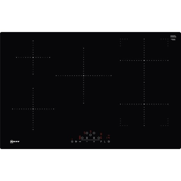 Neff T48PD23X2 N 70, Induction hob, 80 cm, Black, flush mount