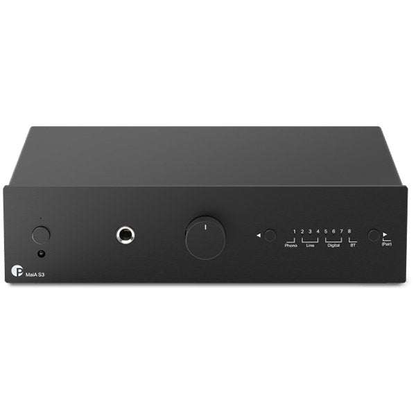 Pro-Ject MaiA S3 Compact - Versatile Audiophile Integrated Amplifier Black