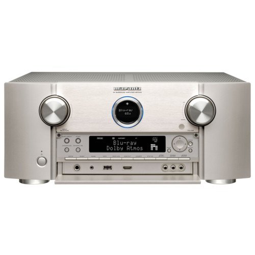 Marantz SR7015 9.2ch 8K AV Amplifier with 3D Sound and HEOS Built-in Silver