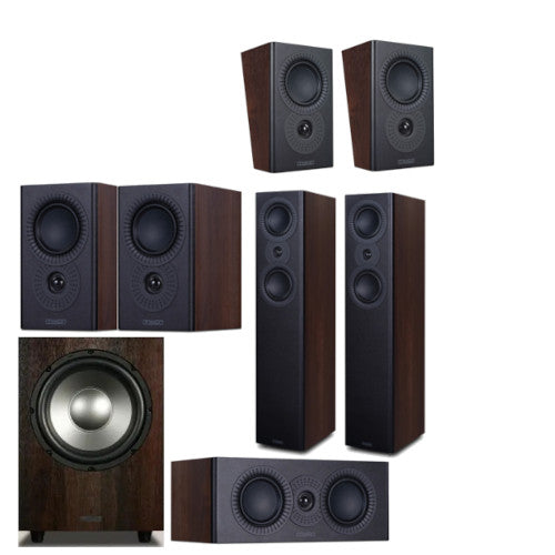 Mission LX MKII 5.1.2 Speaker Package Walnut