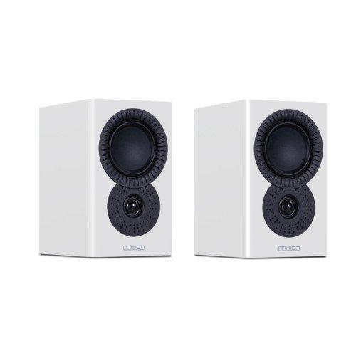 Mission LX-1 MKII Standmount Bookshelf Speakers White Pair