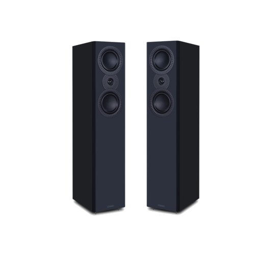 Mission LX-4 MKII Standmount Floorstanding Speakers Black Pair