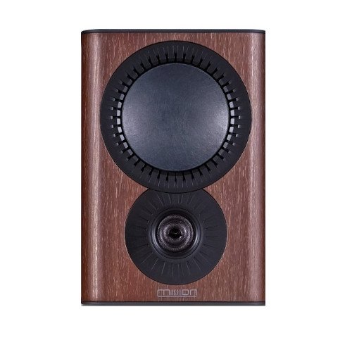 Mission QX1 MKII Standmount Surround Speakers Pair Walnut