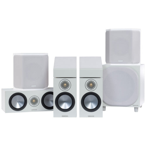 Monitor Audio Bronze 50 AV 5.1.2 Atmos Speaker Package White