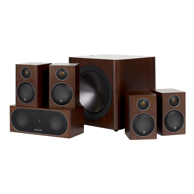 Monitor Audio Radius R90HT1 5.1 Speaker Package Walnut