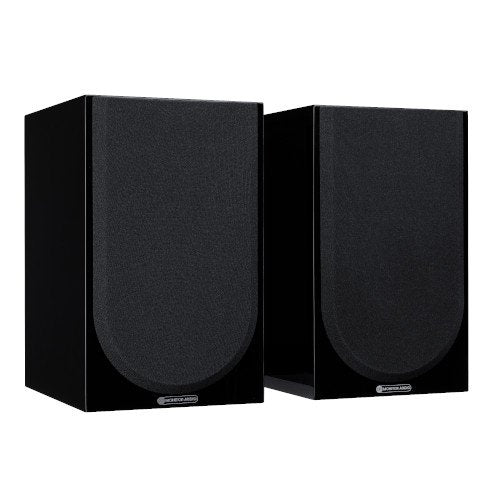 Monitor Audio Silver 100 Bookshelf Speakers Pair 7G Black Gloss