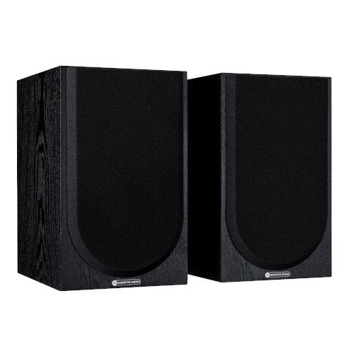 Monitor Audio Silver 100 Bookshelf Speakers Pair 7G Black Oak