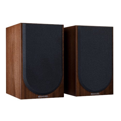 Monitor Audio Silver 100 Bookshelf Speakers Pair 7G Walnut