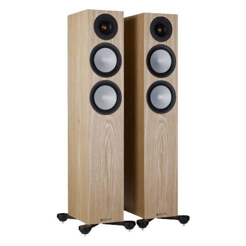 Monitor Audio Silver 200 Floorstanding Speakers Pair 7G Ash