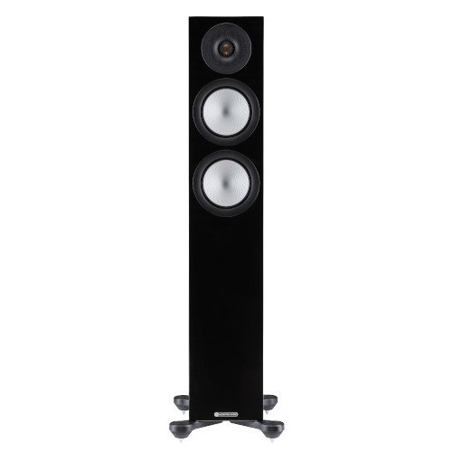 Monitor Audio Silver 200 Floorstanding Speakers Pair 7G Black Gloss