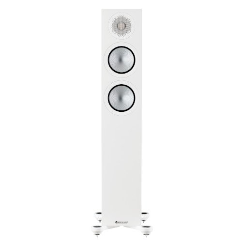 Monitor Audio Silver 200 Floorstanding Speakers Pair 7G Satin White