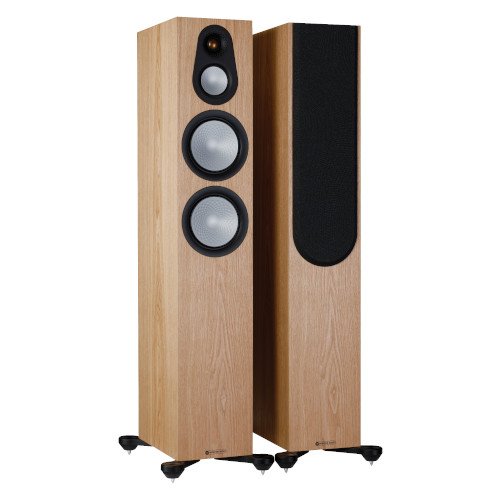 Monitor Audio Silver 300 Floorstanding Speakers Pair 7G Ash