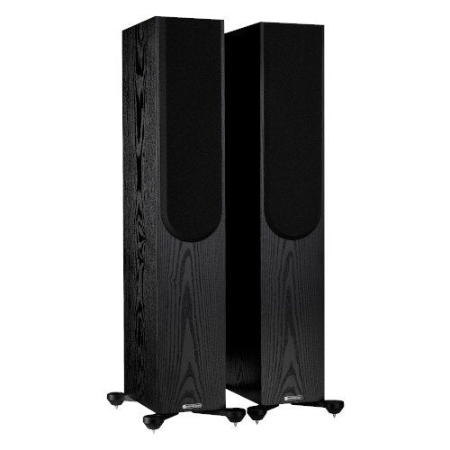 Monitor Audio Silver 300 Floorstanding Speakers Pair 7G Black Oak