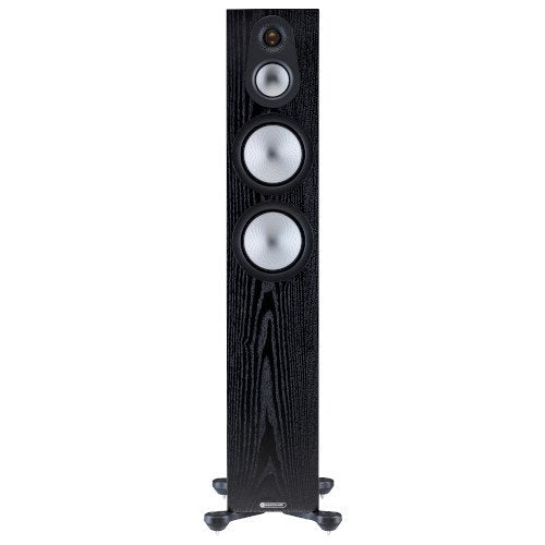 Monitor Audio Silver 300 Floorstanding Speakers Pair 7G Black Oak