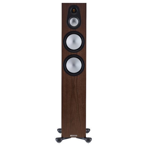 Monitor Audio Silver 300 Floorstanding Speakers Pair 7G Walnut