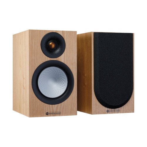 Monitor Audio Silver 50 Bookshelf Speakers Pair 7G Ash