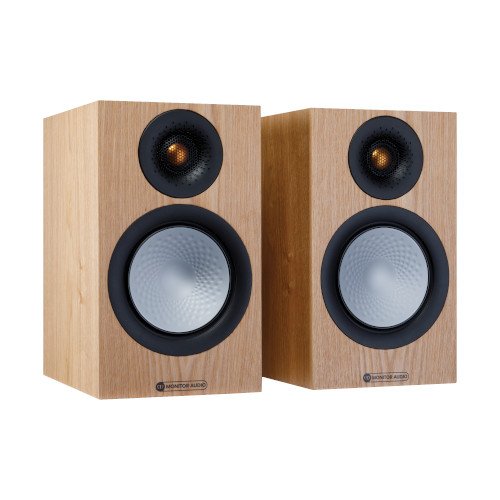 Monitor Audio Silver 50 Bookshelf Speakers Pair 7G Ash