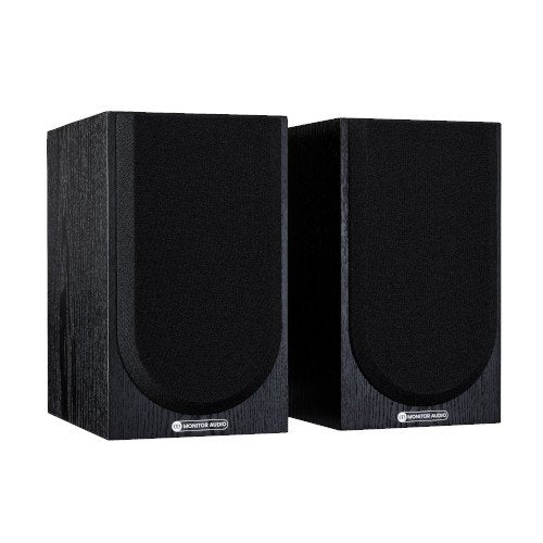 Monitor Audio Silver 50 Bookshelf Speakers Pair 7G Black Oak