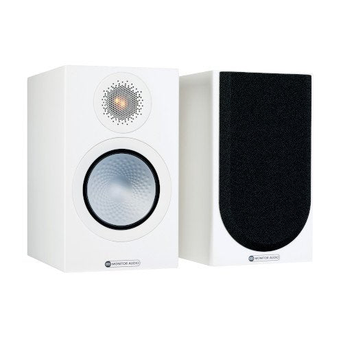 Monitor Audio Silver 50 Bookshelf Speakers Pair 7G Satin White