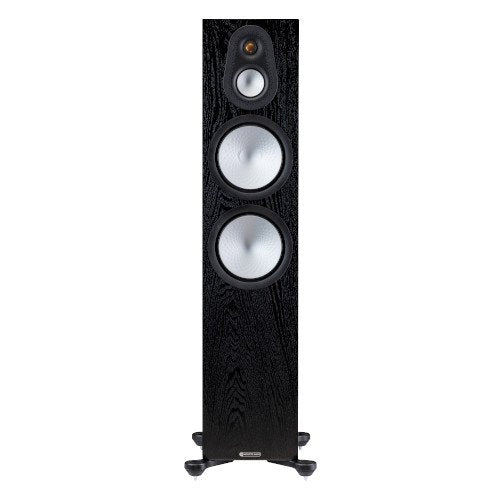 Monitor Audio Silver 500 Floorstanding Speakers Pair 7G Black Oak