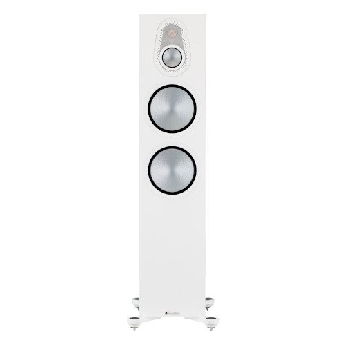 Monitor Audio Silver 500 Floorstanding Speakers Pair 7G Satin White