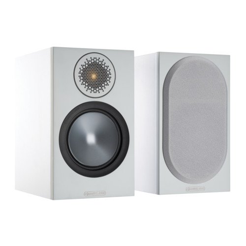 Monitor Audio Bronze 100 Bookshelf Speakers White Pair 6G including 5 Year Warranty