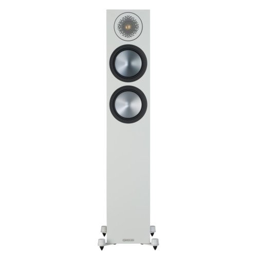 Monitor Audio Bronze 200 Floorstanding Speakers White Pair 6G including 5 Year Warranty