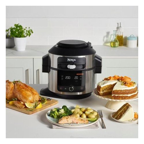 Ninja Foodi 11 in 1 SmartLid Multi Cooker 6L OL550UK