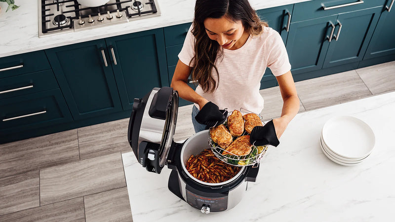 Ninja Foodi MAX 15 in 1 SmartLid Multi Cooker with Smart Cook System OL750UK Open Box Clearance