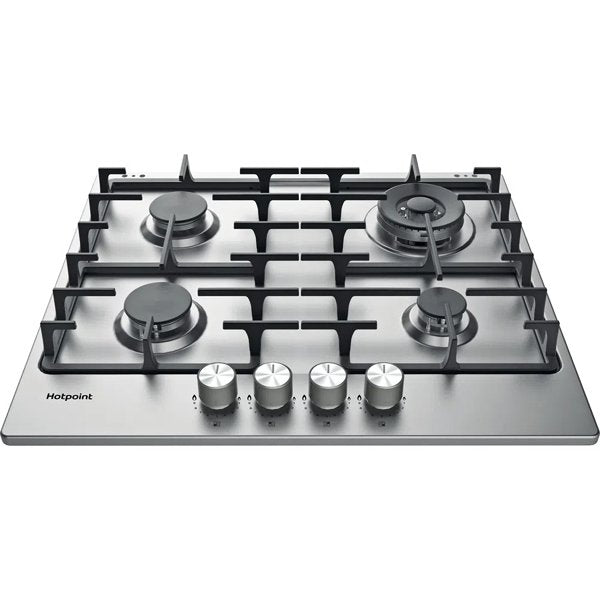 Hotpoint PPH 60G DF IX UK Gas Hob Silver