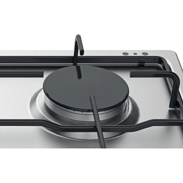 Hotpoint PPH 60P F IX UK Gas Hob Silver