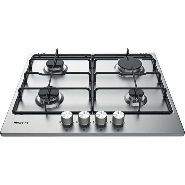 Hotpoint PPH 60P F IX UK Gas Hob Silver