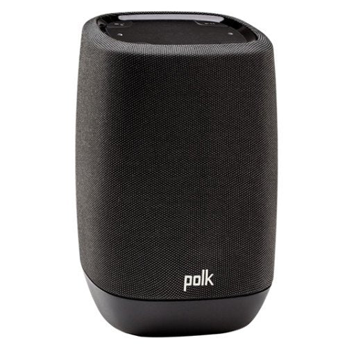 Polk Assist Bluetooth Smart Speaker with the Google Assistant Built-In in Black