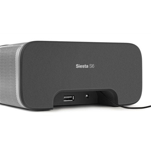 Pure Siesta S6 Dab Dab+ FM Bluetooth Clock Radio Graphite