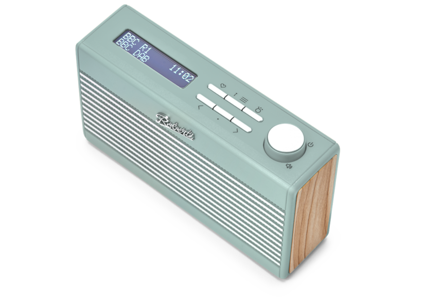 Roberts RAMBLERBTMDE Rambler BT Mini - Dab/Fm Bluetooth Portable Radio - Duck Egg Blue