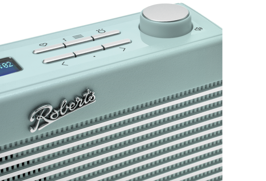 Roberts RAMBLERBTMDE Rambler BT Mini - Dab/Fm Bluetooth Portable Radio - Duck Egg Blue