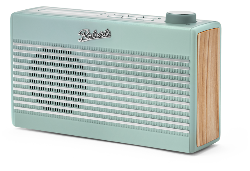 Roberts RAMBLERBTMDE Rambler BT Mini - Dab/Fm Bluetooth Portable Radio - Duck Egg Blue