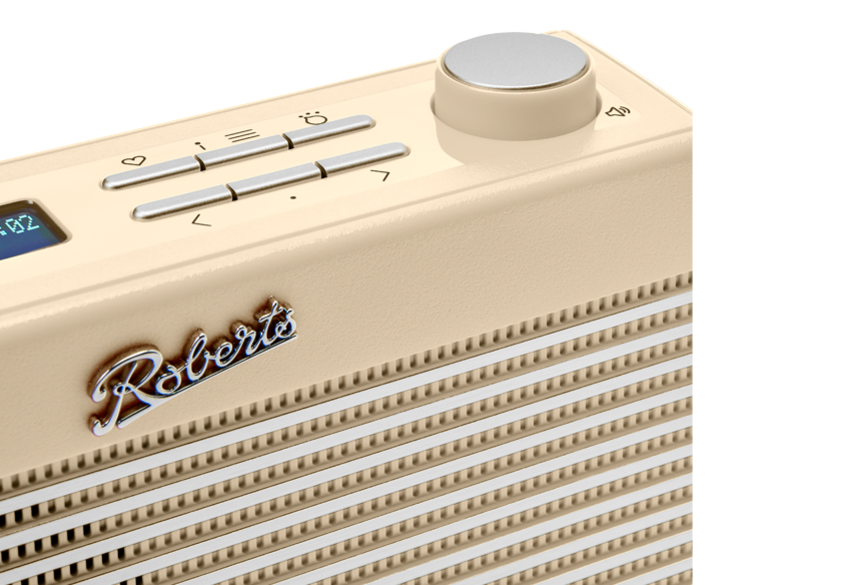 Roberts RAMBLERBTMPC Rambler BT Mini - Dab/Fm Bluetooth Portable Radio - Pastel Cream