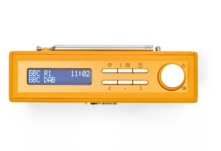 Roberts RAMBLERBTMSY Rambler BT Mini - Dab/Fm Bluetooth Portable Radio - Sunburst Yellow