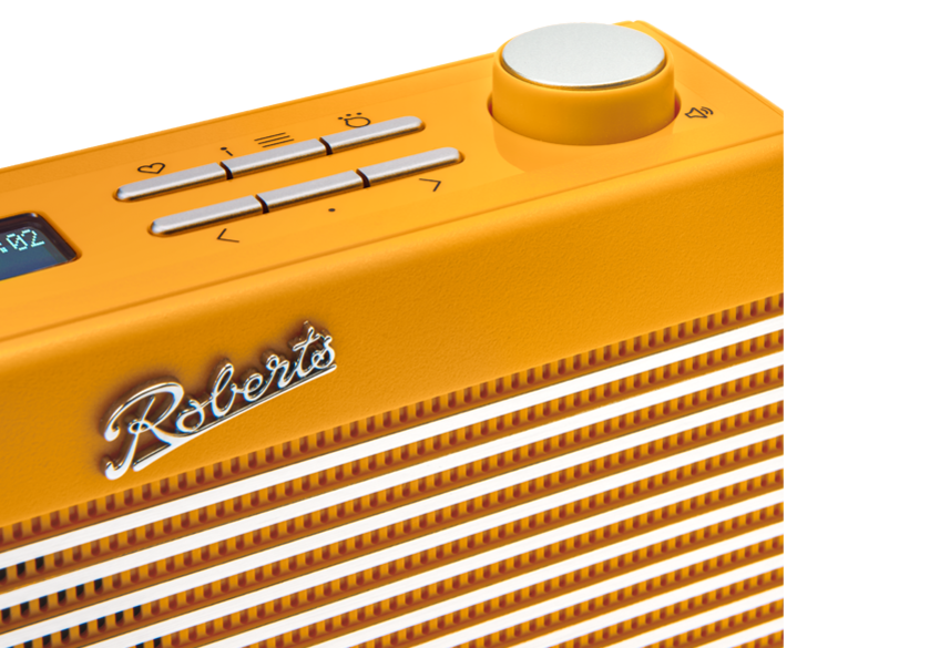 Roberts RAMBLERBTMSY Rambler BT Mini - Dab/Fm Bluetooth Portable Radio - Sunburst Yellow