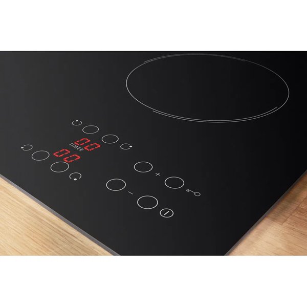 Indesit Aria RI161C Electric Hob in Black