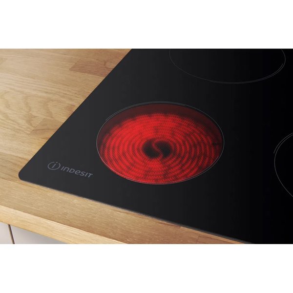 Indesit Aria RI161C Electric Hob in Black