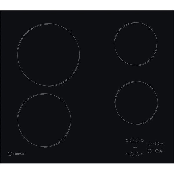 Indesit Aria RI161C Electric Hob in Black