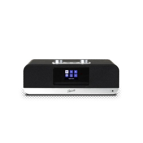 Roberts Blutune 300 DAB DAB+ FM RDS Bluetooth CD USB Wireless Charging Sound System Black Ash